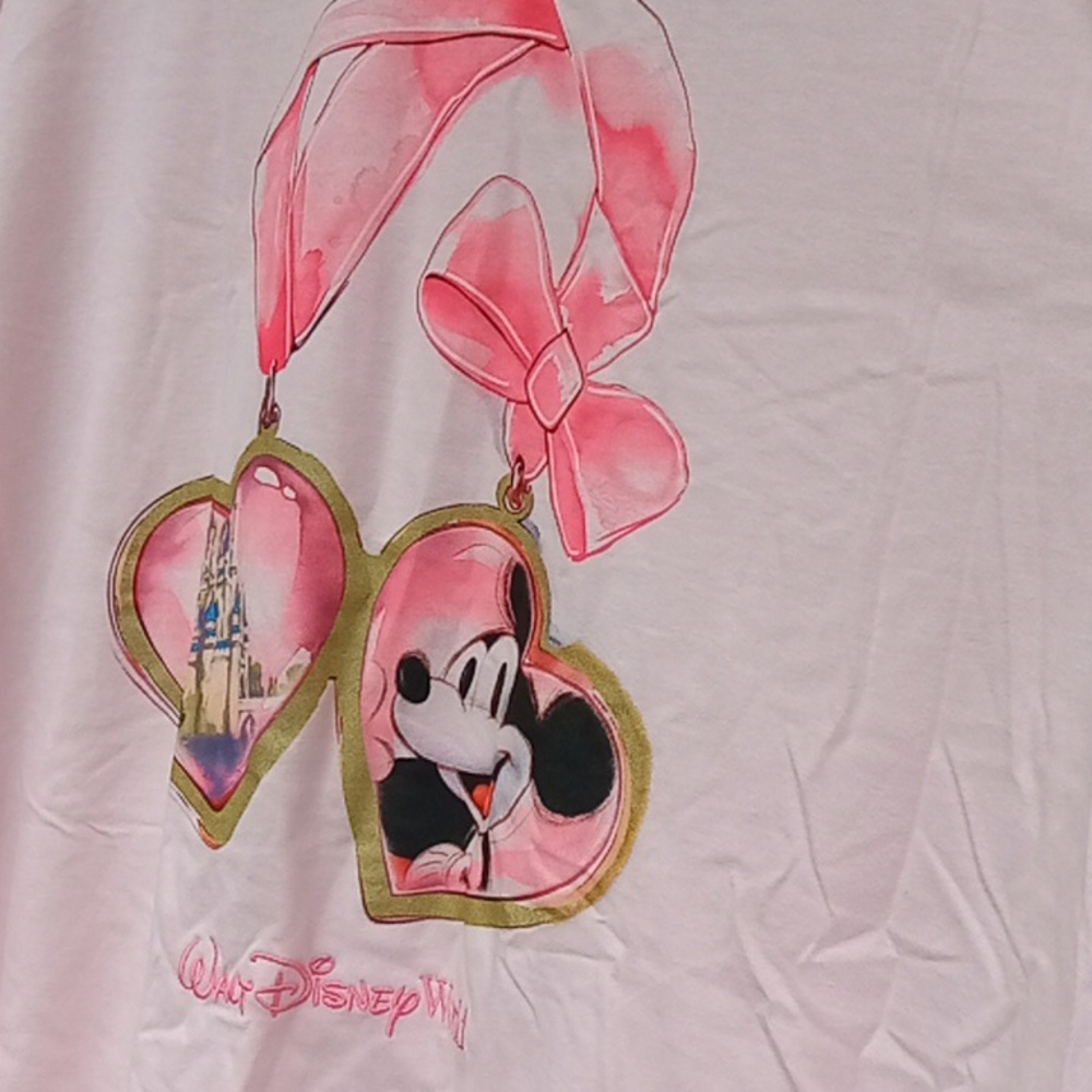 Walt Disney World Pink Cinderella Castle Shirt - Picture 4 of 15